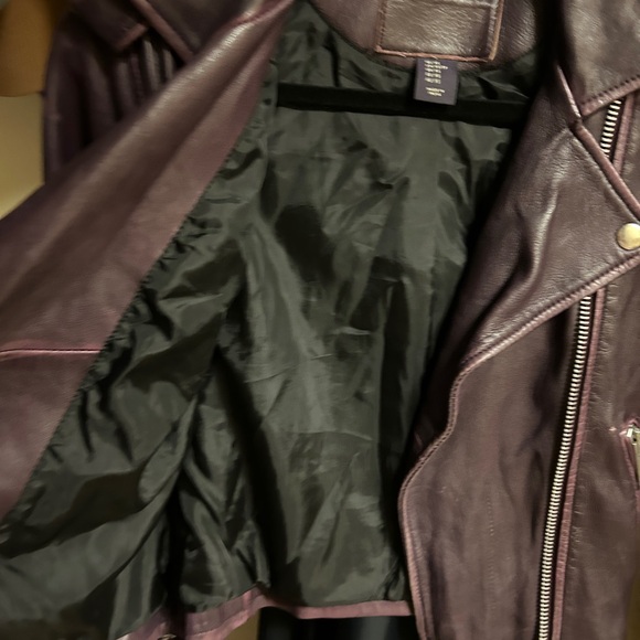 Amaryllis Soft Leather Moto Jacket - Picture 5 of 8